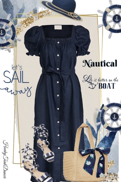 Navy Maxi Dress