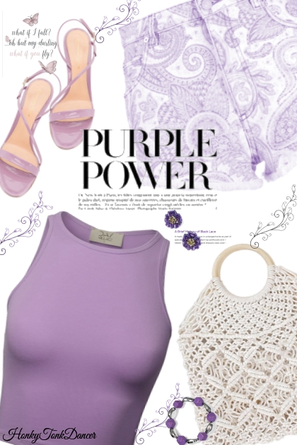 Purple and Paisley 