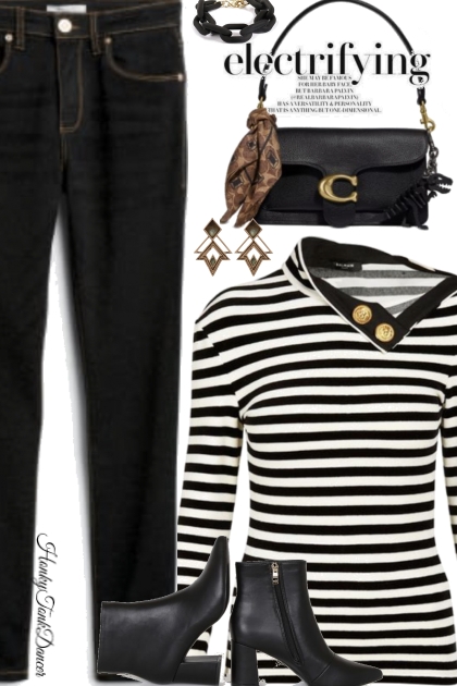 Balmain Stripes - Combinazione di moda
