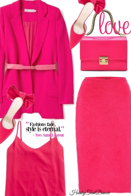 Versace Pencil Skirt- Modekombination
