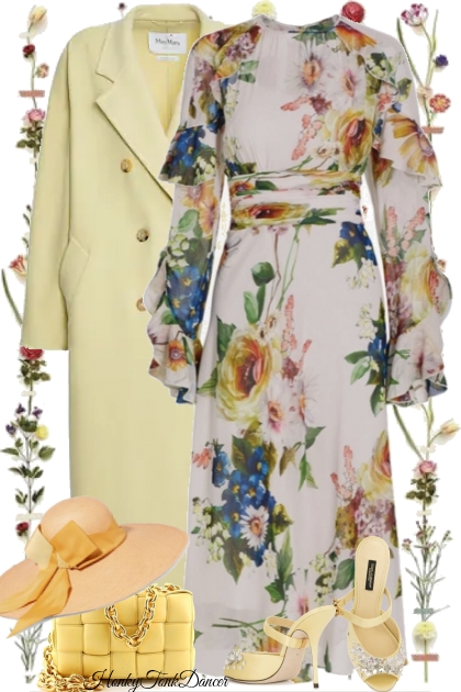 Floral Sunday Dress - Modna kombinacija