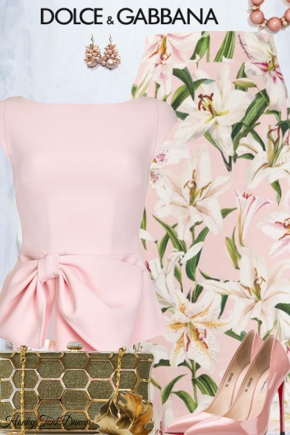 Dolce & Gabbana Skirt- combinação de moda