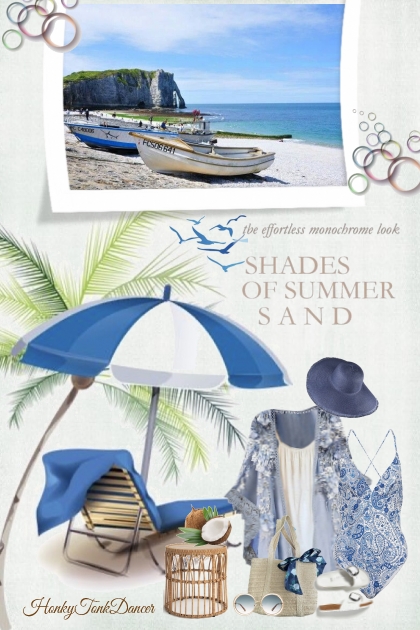 Shades Of Summer-Blue- Fashion set
