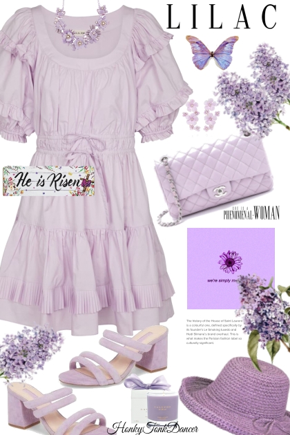 Easter Lilac- combinação de moda