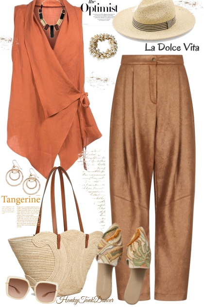 Pop of Tangerine