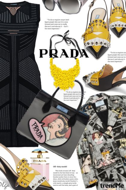 Prada Pop Culture - Модное сочетание