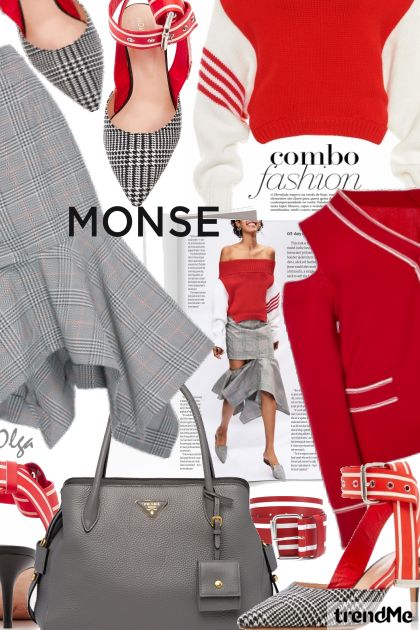 Monse outfit 2018- Модное сочетание
