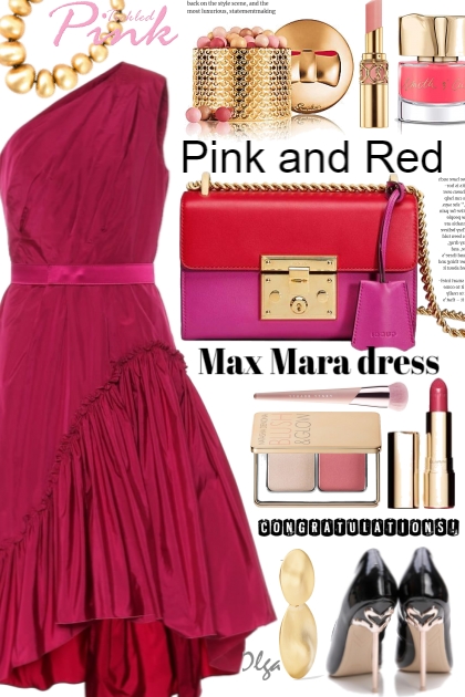 Pink and Red- Combinazione di moda