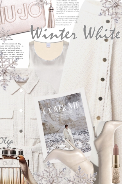 Winter white- Combinazione di moda