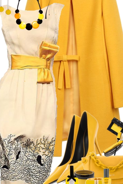 Yellow2- combinação de moda