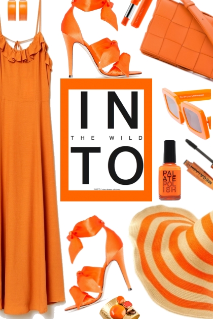 INTO Orange- Combinazione di moda