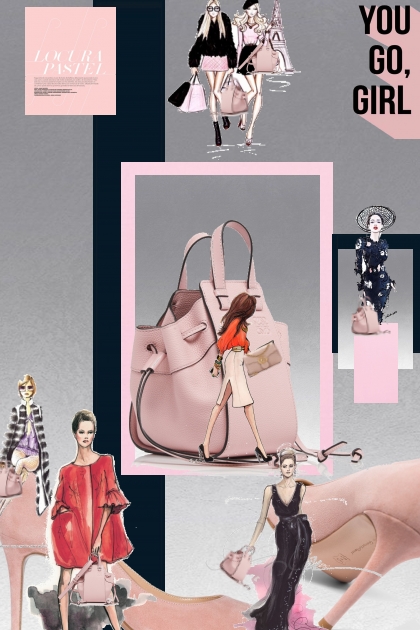 Pink Bags- Fashion set