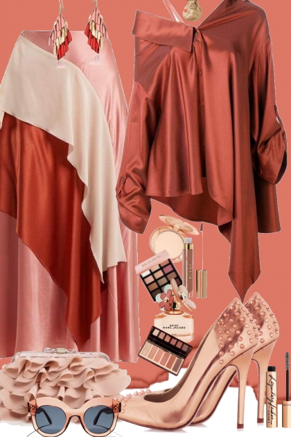 rose versus copper- Fashion set