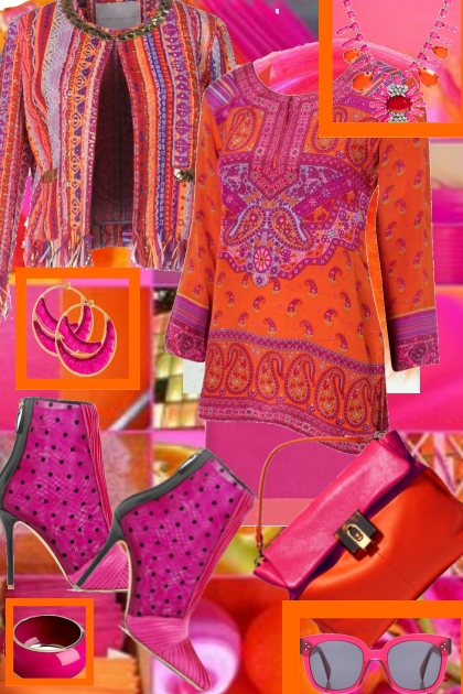 be colorful- combinação de moda