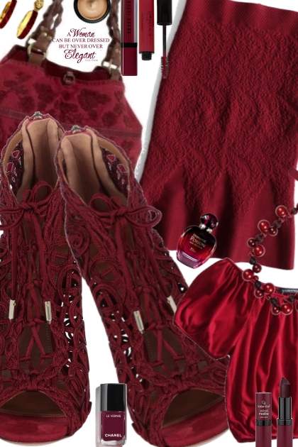 Red3- Fashion set