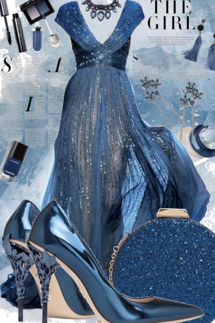 blue dreams- Combinazione di moda
