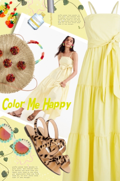 Color Me Happy- combinação de moda