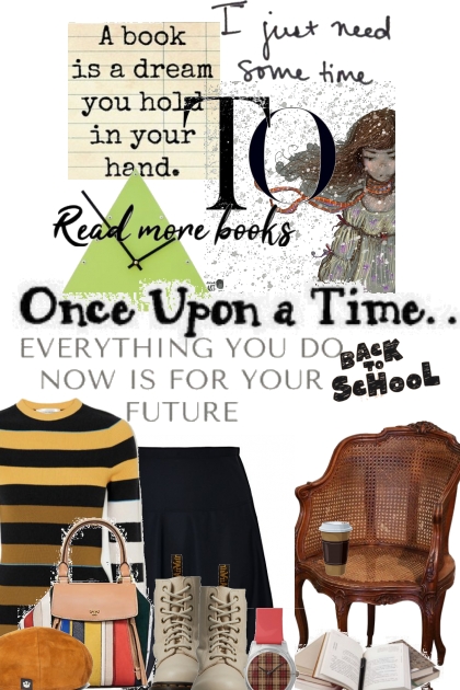 I just need time to read more books- Fashion set