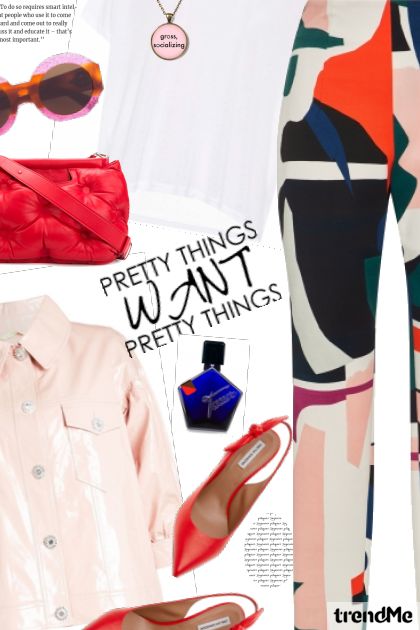 I want pretty things- Combinazione di moda
