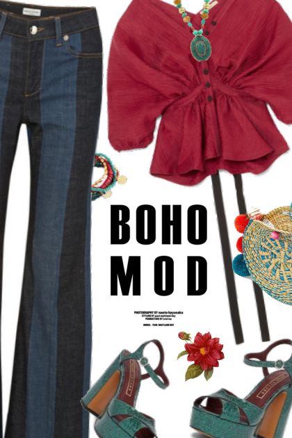 Boho mod- コーディネート