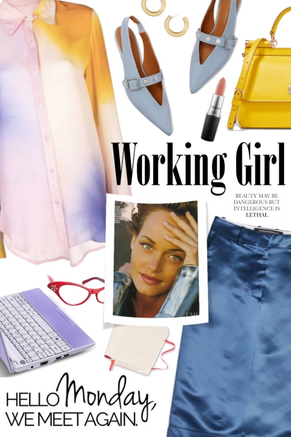 working girl- Combinazione di moda