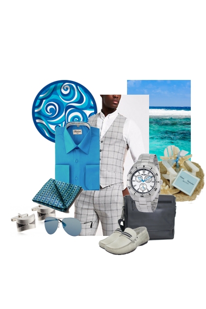 Jewel tones - aquamarine - II- Fashion set