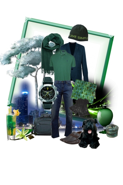 Very easy being green- Combinazione di moda