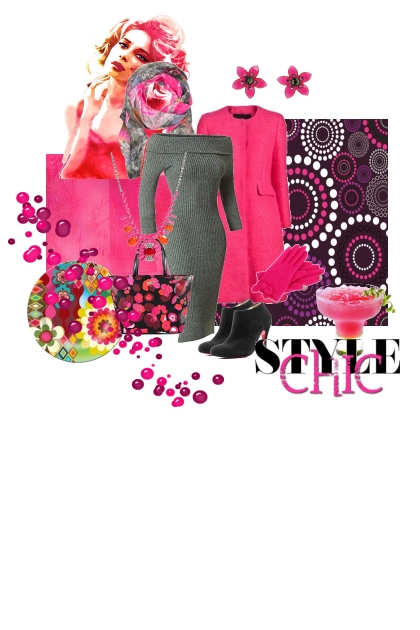 Aggressively pink - III- Combinaciónde moda