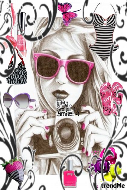 Look at my glasses and smile- Combinaciónde moda