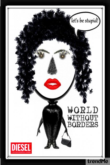 without borders- combinação de moda
