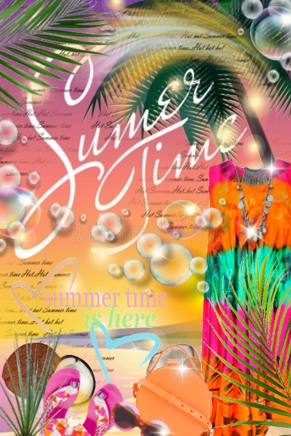Summer time! ♥- combinação de moda