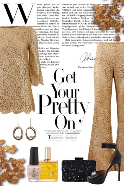 Michael Kors Evening Outfit- Модное сочетание