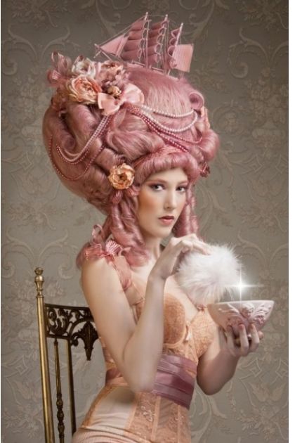 modern marie antoinette- Modekombination