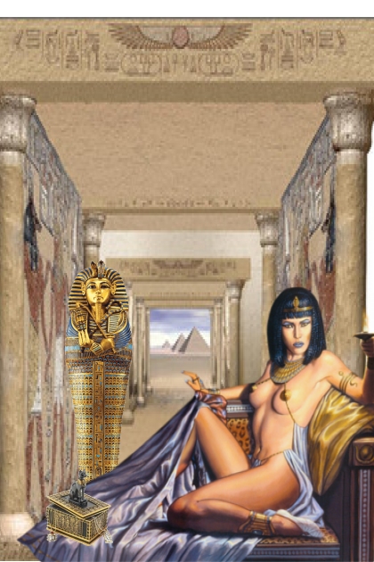 Cleopatra- combinação de moda