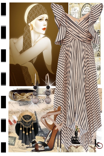 A Hint of the 20's - Fashion set