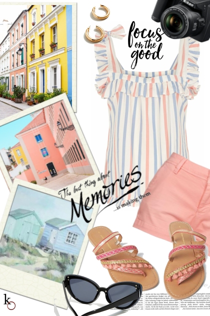 I have a "Thing" for Colorful Buildings !! - Fashion set