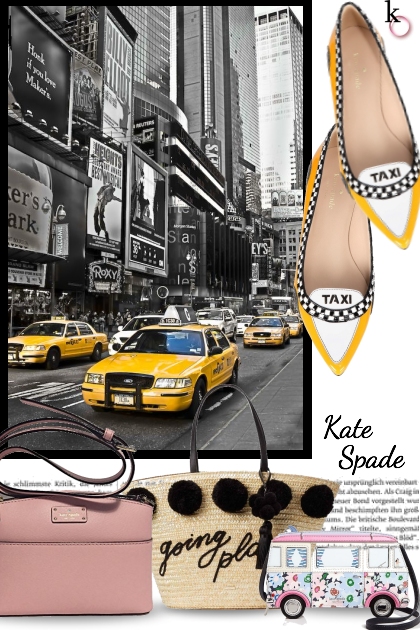 Kate Spade designs ~ Classic to Whimsy - Модное сочетание