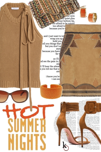 Earthy Summer - Fashion set