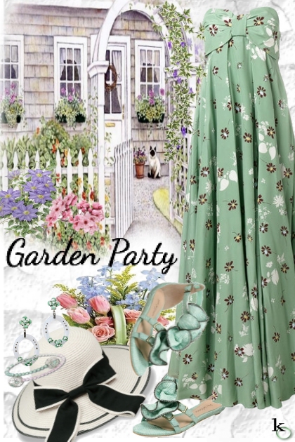 Summer Garden Party - combinação de moda