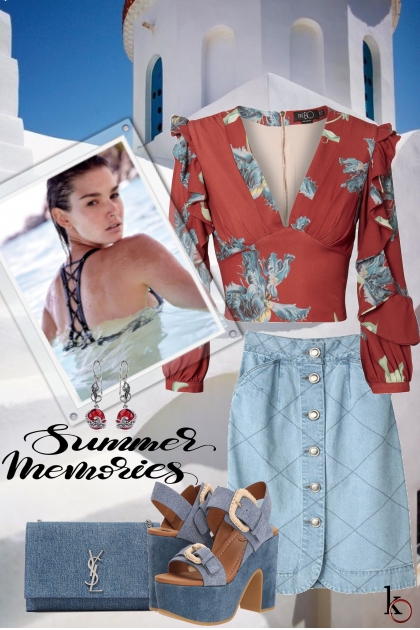 Summer on Santorini - Fashion set