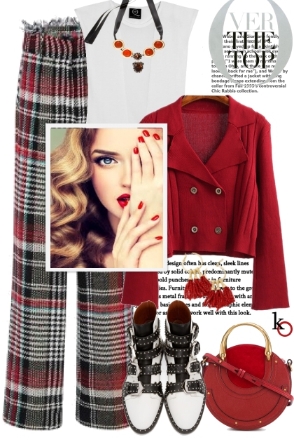 Seeing Red and . . . - Fashion set