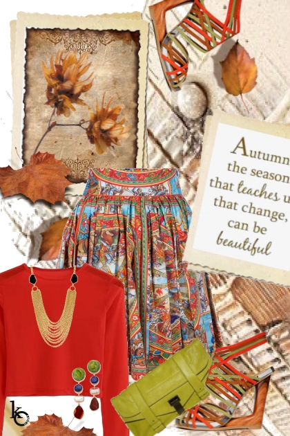 Autumn is a myriad of Colors . . - Fashion set