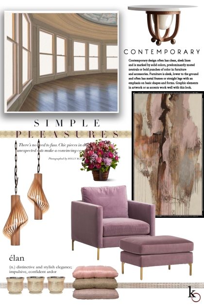 Contemporary Interior Design - Combinazione di moda