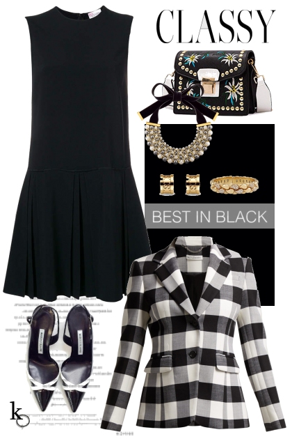 My Little Black Dress !!- Modna kombinacija