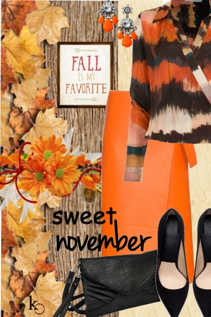 November Days - combinação de moda