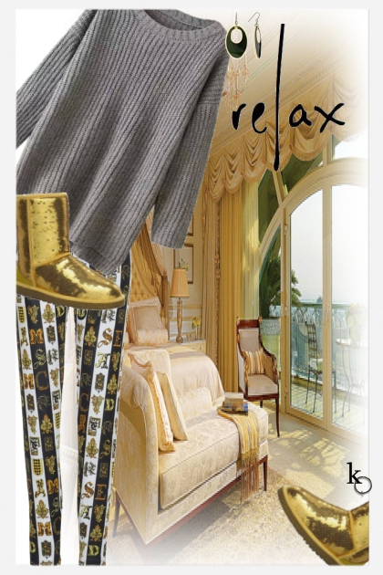 Relax in Style - combinação de moda