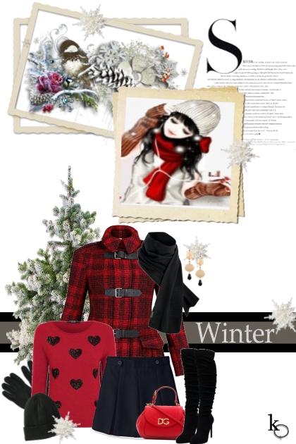 Wonderful Wintertime - Fashion set