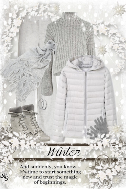 Wondrous Winter Days  - combinação de moda