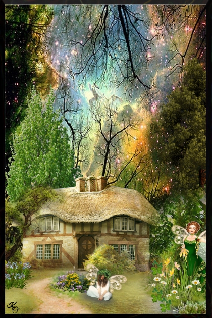 Gaelic Fairy Cottage - Modna kombinacija