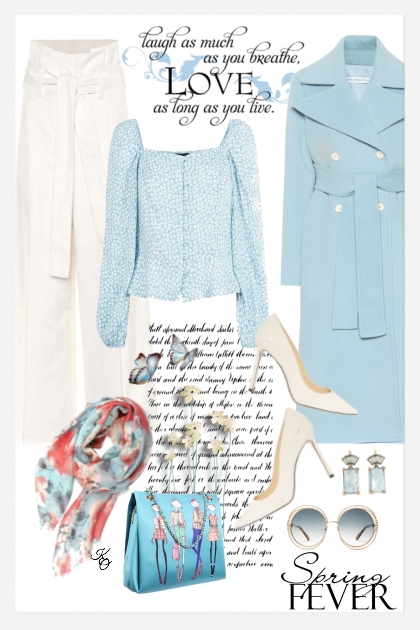 Happy Spring Blues - Fashion set